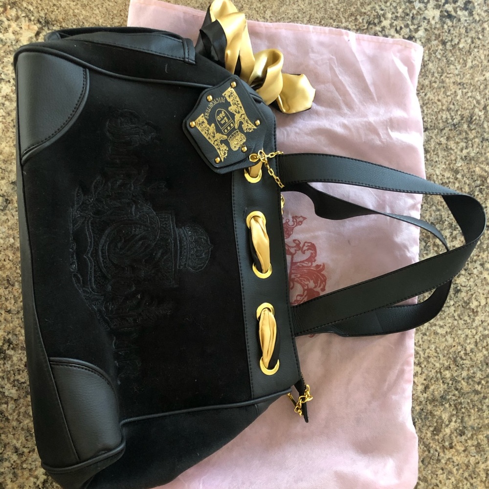 Juicy Couture Leather & Suede Handbag